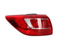 TjOta Tail Light Assembly For KIA For Sportage R 2011 2012 2013 2014 1PCS Outer Inner Rear Bumper Left Right Tail Light Lamp Brake Stop Fog Rear Lights(Outer 1 Left)