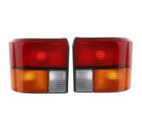 TjOta Tail Light Assembly For VW For Transporter T4 1990-2003 Car Accessories Tail Light Assembly Rear Bumper Brake Lamp Housing Without Bulbs Rear Lights(Pair-Orange)