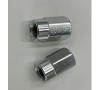 TJPoto 2pcs #2610916116 Square Holed Nut Collet Flex Shaft Driver Cap Nut for Flex Shaft, Mini Saw, Right Angle Attachment Replacement Part new for Dremel