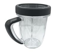 TJPoto 30oz Short Mixing Handled Cup Compatible Replacement Part new For NutriBullet RX NBM-U0274