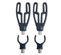 TJR Tackle 4pc Rod Rest heads Inline Front & Rear Butt Rod Pod Rest
