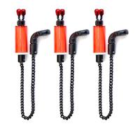 TJR Tackle Bobbins Bite Indicators Carp fishing Tackle for Bite Alarms and bank sticks (Red)