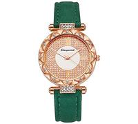 TJSKLCV Exquisite Ladies Watches, Black Leather Strap Watches for Women Ladies Watches with Black and Silver Womens Rose Gold Watch Digital Watches for Men-Fitness Silver Smart Watch Women