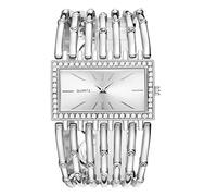 TJSKLCV Exquisite Ladies Watches, Wrist Watches for Women Digital Ladies Watches Large Face with Numbers Watch Gift Sets for Women 50Th Birthday Gifts for Women 1975 Gold and Silver Watch Women
