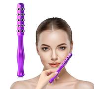 TJSTJS 2025 Beauty Roller - Germanium Stone Face Sculpting Tool, Uplift Facial Massaging Beauty Tool, Firming Massage Wand for Skin Tightening, Portable Cooling & Sculpting (Purple)