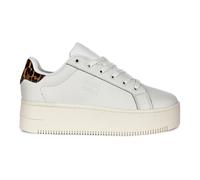 Tjw Flatform Leopard Sneaker - female - Tommy Jeans - Sneakers - White - 5 UK - Shoes 5 UK