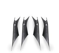 Tjxtixle Car Interior Trim for BMW 5 Series G30 Accessories Car Interior Door Panel Grab Handle Covers Carbon Fiber Armrest Protective Trim Car Styling Car Interior(Carbon Fiber Pattern B)