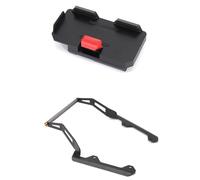 Tjxtixle GPS Navigation Plate Bracket 12mm 22mm Motorcycle GPS Navigation Bracket Wireless Charging Support For Aprilia Sr Gt200 SR GT200 GT 200 2022 2023(Set - 12MM)