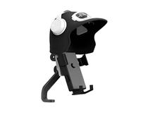 Tjxtixle Navigation Bracket Universal Phone Holder Small Helmet Phone Stand Motorcycle Handle Gravity Mount 1Piece Motorcycle Mobile Phone Holder Navigation Mount Bracket(Mirror style)