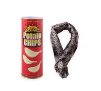TJYONGHI The Potato Chip Snake Can Jump Spring Snake Toy Gift April Fool Day Halloween Christmas time Party Decoration Jokes in A Can Gag Gift Prank