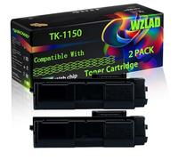TK-1150 Compatible for Kyocera Toner Cartridge with Chip ECOSYS M2135dn M2635dn M2735dw P2235dn P2235dw P2335d Printers (2-Pack Black)