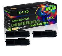 TK-1150 Compatible for Kyocera Toner Cartridge with Chip ECOSYS M2135dn M2635dn M2735dw P2235dn P2235dw P2335d Printers (3 Pack Black)