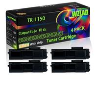 TK-1150 Compatible for Kyocera Toner Cartridge with Chip ECOSYS M2135dn M2635dn M2735dw P2235dn P2235dw P2335d Printers (4 Pack Black)