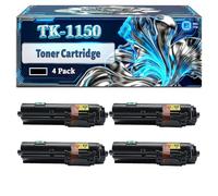 TK-1150 Toner Cartridge Compatible for Kyocera ECOSYS M2135dn M2635dn M2635dw M2735dw P2235dn P2235dw Printers, With Chip Large Capacity 3000 Pages (4 Pack Black)