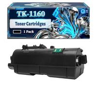 TK-1160 Toner Cartridges Compatible for Kyocera ECOSYS P2040dn P2040dw Printers, With Chip Large Capacity 8200 Pages (1 Pack Black)