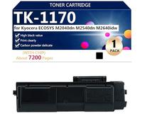 TK-1170 Compatible Replacement Toner Cartridge for Kyocera ECOSYS M2040dn M2540dn M2640idw Printer, High Yield 7200 Pages,Black-1 pack