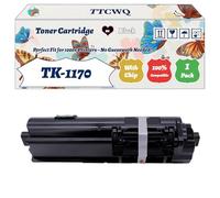 TK-1170 Toner Cartridge Compatible for Kyocera ECOSYS M2040dn M2540dn M2540dw M2635dw M2640idw Printers, with Chip, High Yield 7200 Pages, High-Definition Printing (1 Pack Black)