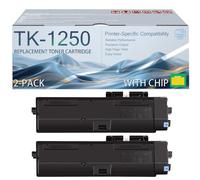 TK-1250 TK1250 High Yield Toner Cartridges With Smart Chip Compatible for Kyocera ECOSYS MA3500fx MA3500x MA3501wfx PA3500wx PA3500x, 3000 Pages 2 pack