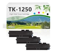 TK-1250 TK1250 High Yield Toner Cartridges With Smart Chip Compatible for Kyocera ECOSYS MA3500fx MA3500x MA3501wfx PA3500wx PA3500x, 3000 Pages 3 pack