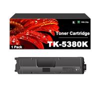 TK-1260 1T0C150NL0 Black Toner Cartridge High Yield Compatible for Kyocera Ecosys PA4000wx MA4000x Printer, 10,000Pages, Pack of Black