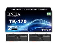 TK-170 Toner Cartridges for Kyocera FS-1320D FS-1370DN P2135d P2135dn Printer, TK170 1T02LZ0NLC Toner Cartridge Replacement | High Yield | 7200 Pages,Black-2 Pack