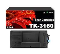 TK-3160 TK3160 Black Toner Cartridge Compatible for Kyocera Ecosys M3145dn M3645dn P3045dn P3050dn P3055dn P3060dn P3145dn Printer, 12,500Pages, Pack of 1