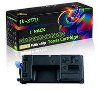 tk-3170 Compatible for Kyocera Toner Cartridge with Chip ECOSYS P3050 P3055 Mono ECOSYS P3060 Printers (1 Pack Black)