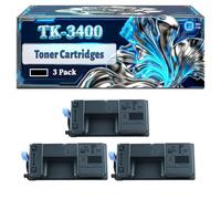 TK-3400 Toner Cartridges Compatible for Kyocera ECOSYS MA4500fx MA4500x PA4500x Printers, With Chip Large Capacity 22500 Pages (3 Pack Black)