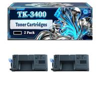 TK-3400 Toner Cartridges Compatible for Kyocera ECOSYS MA4500fx MA4500x PA4500x Printers, With Chip Large Capacity 22500 Pages (2-Pack Black)