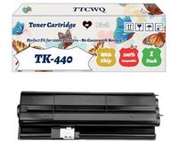 TK-440 Toner Cartridge Compatible for Kyocera FS-6950DN KM-6950DN Printers, with Chip, High Yield 15000 Pages, High-Definition Printing (1 Pack Black)