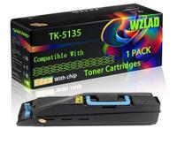 TK-5135 Compatible for Kyocera Toner Cartridges with Chip TASKAlfa 260 Series TASKAlfa 265 ci TASKAlfa 266 Printers (1 Pack Black)