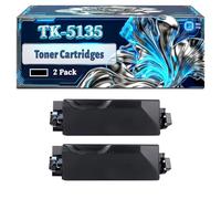 TK-5135 Toner Cartridges Compatible for Kyocera 3252ci TASKAlfa 266ci Printers, With Chip Large Capacity 20000 Pages (2 Pack Black)