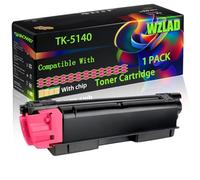 TK-5140 Compatible for Kyocera Toner Cartridge with Chip ECOSYS M6030cdn M6530cdn P6130cdn Printers (1 Pack Magenta)