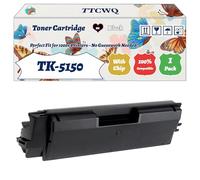TK-5150 Toner Cartridge Compatible for Kyocera ECOSYS M6035cidn P6035cdn P6535cidn Printers, with Chip, High Yield 12000 Pages, High-Definition Printing (1 Pack Black)