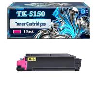 TK-5150 Toner Cartridges Compatible for Kyocera EcoSys M6035cidn M6535cidn P6035cdn M6530cidn P6035cd Printers, With Chip Large Capacity 22000 Pages (1 Pack Magenta)