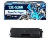 TK-5160 Toner Cartridges Compatible for Kyocera EcoSys P7040cd P7040cdn Printers, With Chip Large Capacity 26000 Pages (1 Pack Black)