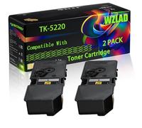 TK-5220 Compatible for Kyocera Toner Cartridge with Chip ECOSYS M5521cdn M5521cdw P5021cdn Printers (2 Pack Black)