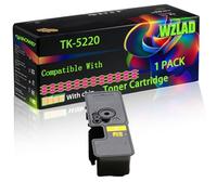 TK-5220 Compatible for Kyocera Toner Cartridge with Chip ECOSYS M5521cdn M5521cdw P5021cdn Printers (1 Pack Magenta)