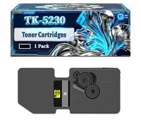TK-5230 Toner Cartridges Compatible for Kyocera ECOSYS M5521cdn M5521cdw P5021cdn P5021cdw Printers, With Chip Large Capacity 3600 Pages (1 Pack Black)