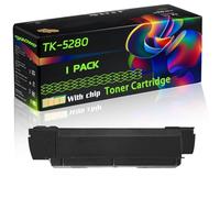 TK-5280 Compatible for Kyocera Toner Cartridge with Chip ECOSYS M6235cidn ECOSYS M6635cidn ECOSYS Printers (1 Pack Black)