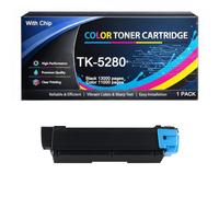 TK-5280 Toner Cartridge with Chip Replacement Compatible for Kyocera TK5280 Work with ECOSYS M6235 M6635 P6235 M6235cidn M6635cidn P6235cdn