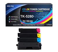 TK-5280 Toner Cartridge with Chip Replacement Compatible for Kyocera TK5280 Work with ECOSYS M6235 M6635 P6235 M6235cidn M6635cidn P6235cdn