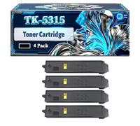 TK-5315 Toner Cartridge Compatible for Kyocera TASKalfa 408ci 508ci Printers, With Chip Large Capacity 24000 Pages (4 Pack Black)