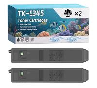 TK-5345 Toner Cartridges Compatible for Kyocera TASKalfa 352ci Printers, High-Definition Printing Effect with Chip, 27000 Pages (2 Pack Black)