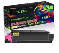 TK-5370 Compatible for Kyocera Toner Cartridge with Chip ECOSYS MA3500cifx ECOSYS MA3500cix ECOSYS Printers (1 Pack Magenta)