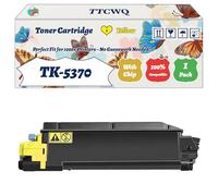 TK-5370 Toner Cartridge Compatible for Kyocera ECOSYS MA3500cifx ECOSYS MA3500cix ECOSYS PA3500cx Printers, with Chip, High Yield 7000 Pages, High-Definition Printing (1 Pack Yellow)