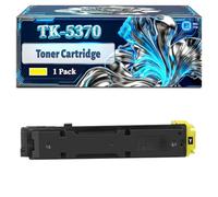TK-5370 Toner Cartridge Compatible for Kyocera ECOSYS MA3500cifx MA3500cix PA3500cx Printers, With Chip Large Capacity 7000 Pages (1 Pack Yellow)