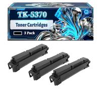 TK-5370 Toner Cartridges Compatible for Kyocera EcoSys MA3500cifx MA3500cix PA3500cx Printers, With Chip Large Capacity 8000 Pages (3 Pack Black)