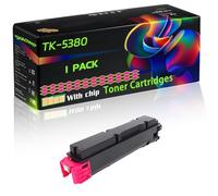 TK-5380 Compatible for Kyocera Toner Cartridges with Chip EcoSys MA4000cifx MA4000cix Printers (1 Pack Magenta)