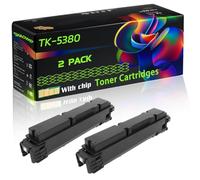 TK-5380 Compatible for Kyocera Toner Cartridges with Chip EcoSys MA4000cifx MA4000cix Printers (2 Pack Black)